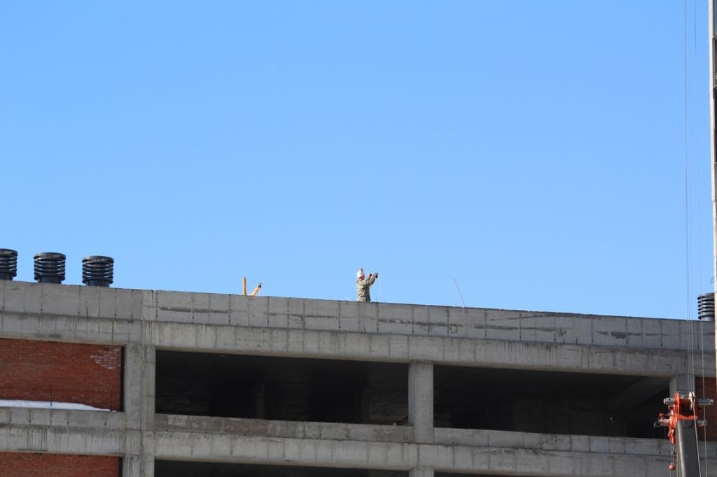 В Октябрьском начали строить новые девятиэтажки