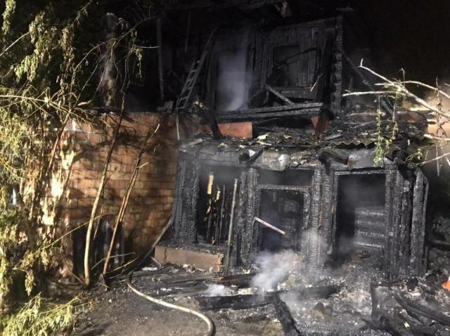 В Уфе в сгоревшем доме нашли тело