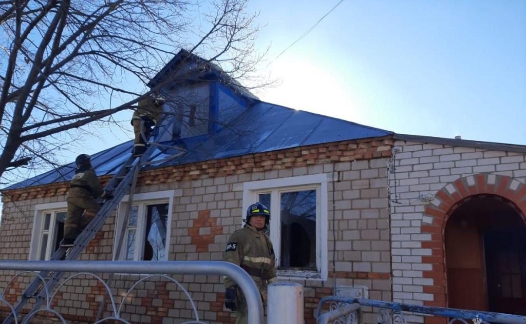 Отец и сын погибли при пожаре в частном доме в Башкирии