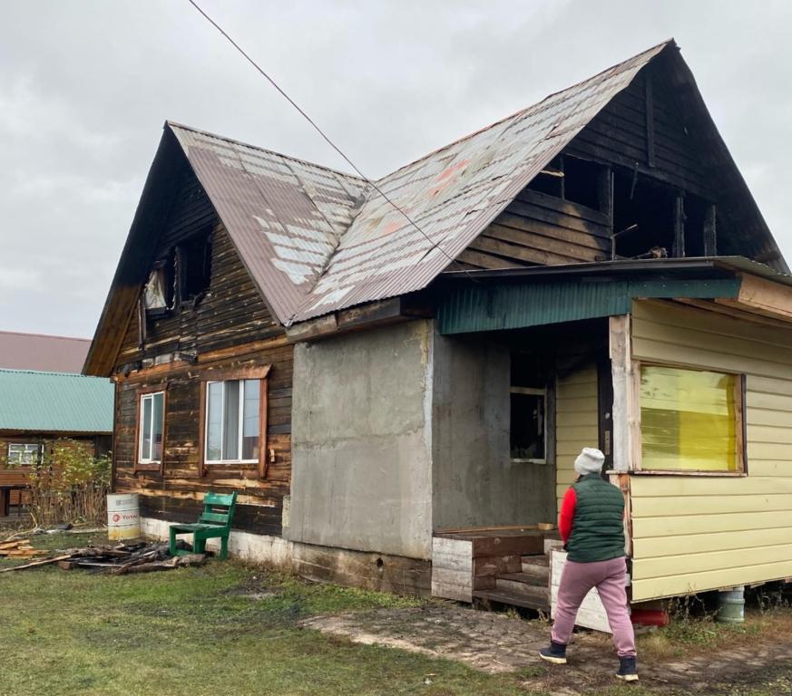 Под Уфой школьник помог спастись своим родным от пожара