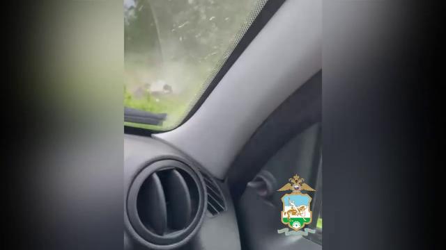 В Башкирии пассажиры напали на таксиста, угнали его авто и попали в жесткое ДТП