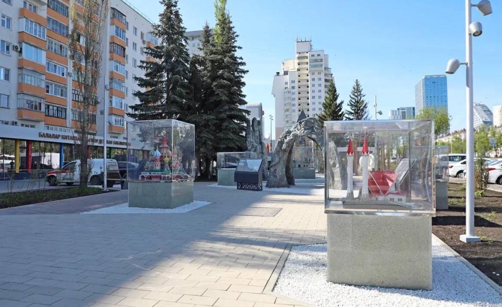 Мэр Уфы заявил об устранении недоделок в аллее миниатюр у Театра кукол