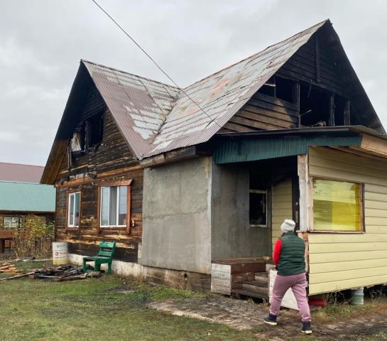 Под Уфой школьник помог спастись своим родным от пожара