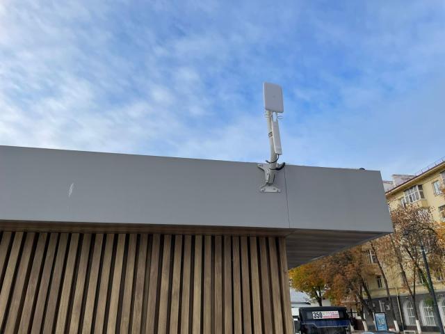 Рядом с платными парковками в Уфе появился бесплатный Wi-fi