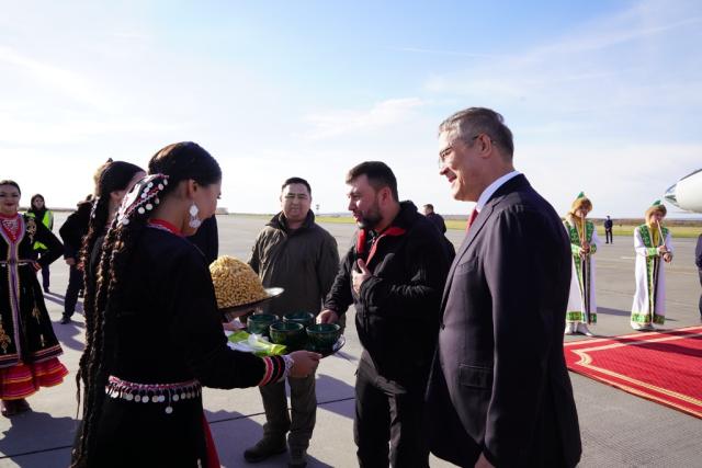 Денис Пушилин прилетел в Башкирию