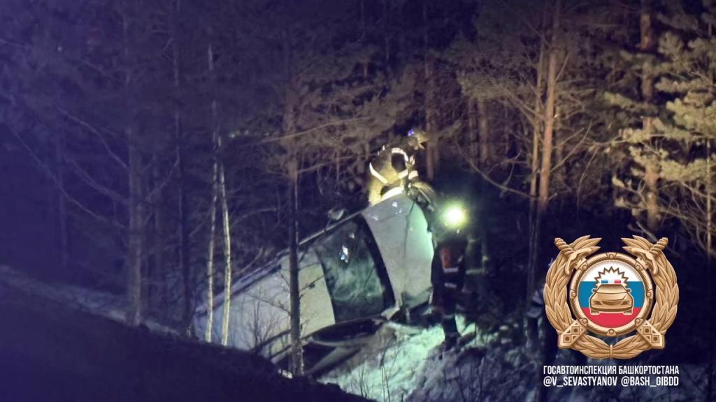 Один человек погиб, пятеро пострадали в ДТП в Башкирии