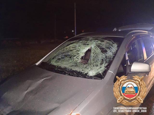 Молодой водитель на иномарке насмерть сбил пешехода в Башкирии