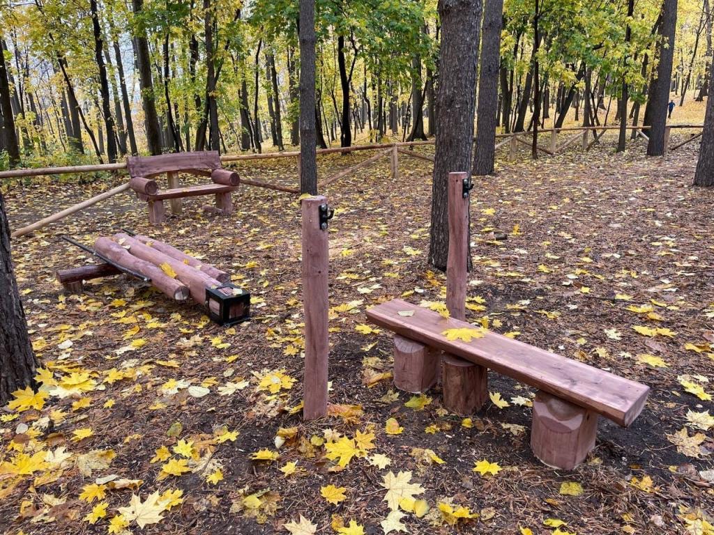 Не прошло и суток: с «Уфимского ожерелья» украли спортивные снаряды