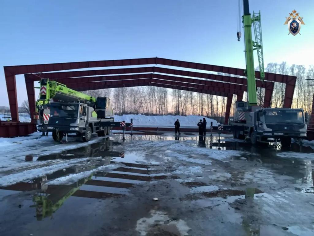 В Башкирии рабочий погиб на стройке ледовой арены