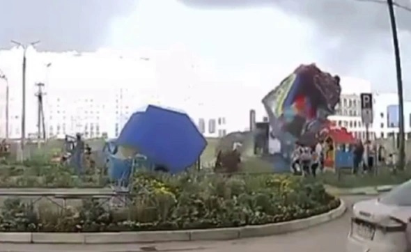 Владельцу перевернувшегося батута в Уфе предъявили обвинения