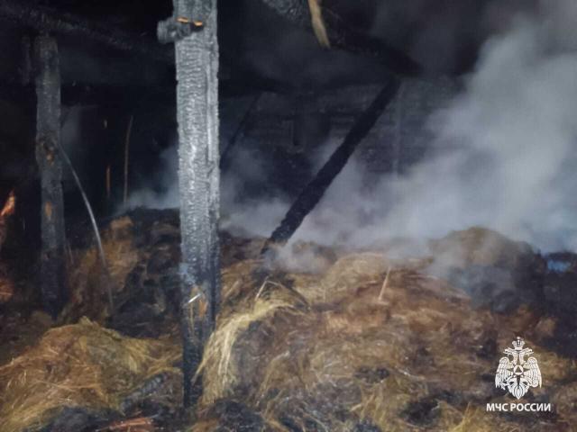 В Башкирии женщина погибла при пожаре из-за удара молнии