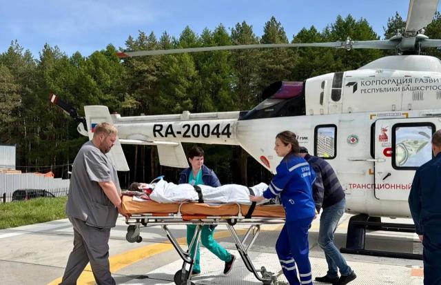 В Башкирии хотят построить семь вертолетных площадок для санитарной авиации