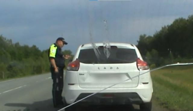 Опасного водителя-беглеца поймали в Башкирии