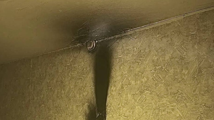 В Октябрьском произошел пожар в общежитии коммунально-строительного колледжа