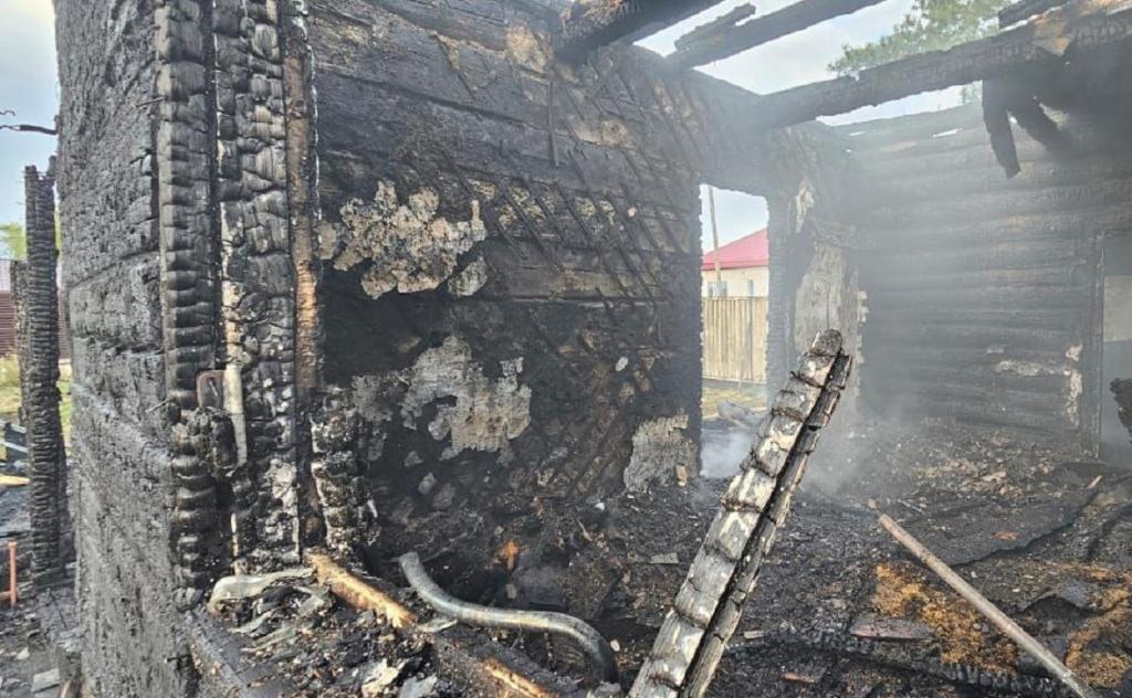 Смертельный пожар произошел в селе на юге Башкирии