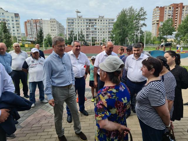 Столица парков России: Радий Хабиров рассказал о развитии общественных пространств в Уфе