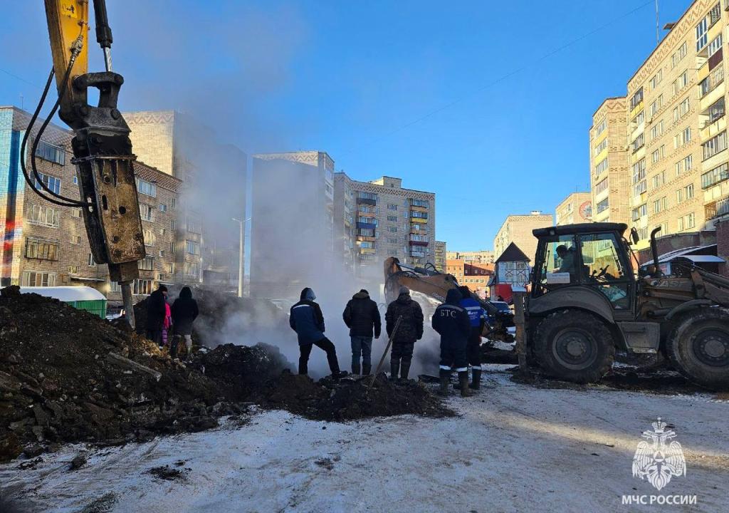 В Белорецке жителям дали тепло после крупной аварии