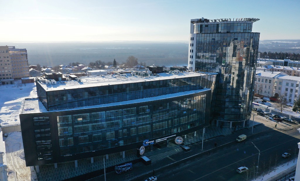 Президент России Владимир Путин принял участие в открытии студенческого кампуса Уфы