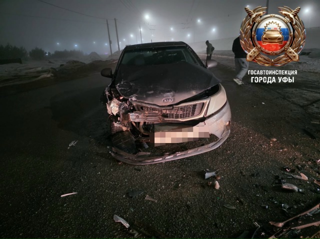 21-летний парень пострадал в ДТП на Затонском шоссе в Уфе
