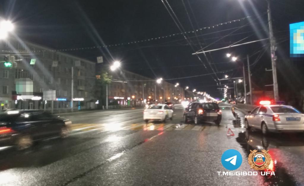 19-летний водитель на иномарке сбил пешехода на «зебре» в Уфе