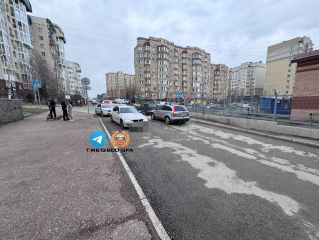 Водитель BMW сбил 7-летнюю девочку на «зебре» в Уфе