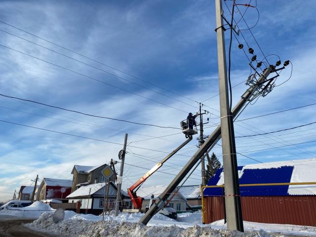 В уфимском микрорайоне 816 домов остались без света из-за ДТП
