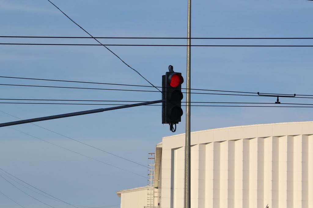 На въезде в Сипайлово в Уфе изменился режим работы светофоров