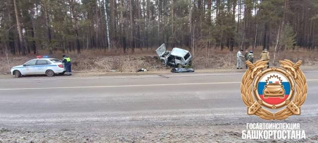 75-летний водитель «Нивы» погиб в ДТП в Башкирии