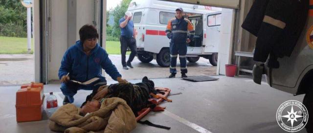 В Башкирии спасатели эвакуировали с водохранилища рыбака с проблемами с сердцем