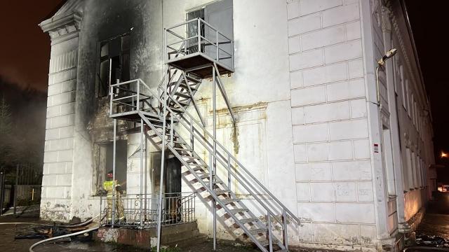 В Уфе загорелась церковь