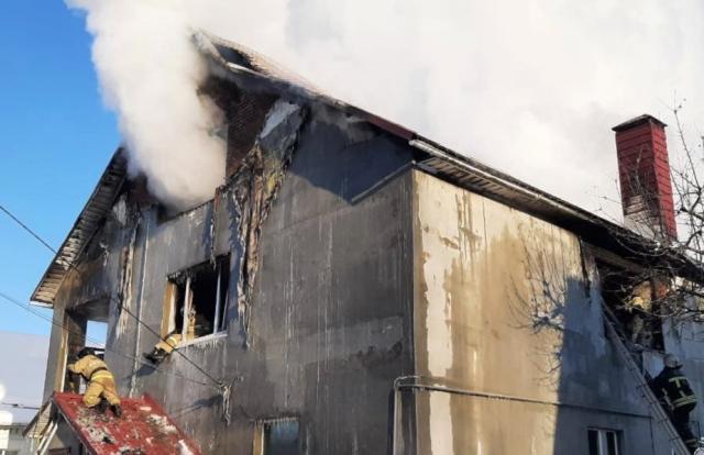 Под Уфой при пожаре погибла кошка