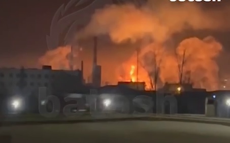 Пожарные ликвидировали открытое горение на территории УНПЗ в Уфе