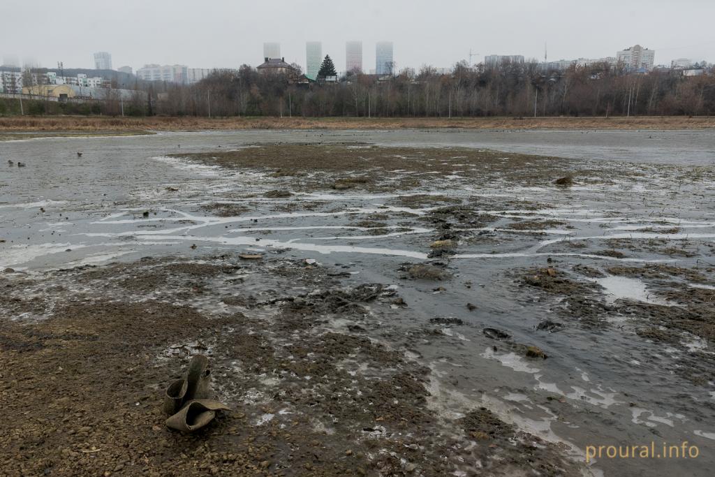 Высушен, но не осушен: фоторепортаж о том, что происходит с излюбленным местом уфимцев – озером Кашкадан