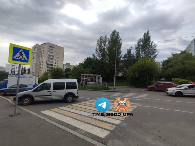 В Уфе иномарка сбила 15-летнюю девочку на «зебре»