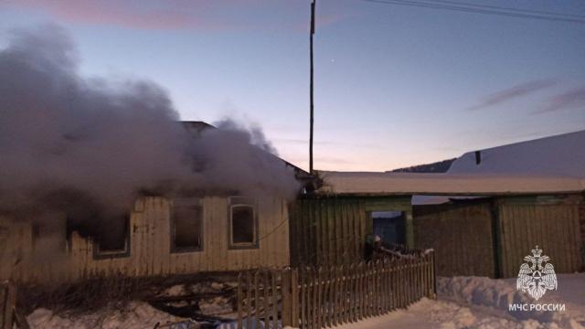 Пожар в Башкирии унес жизнь 88-летней женщины