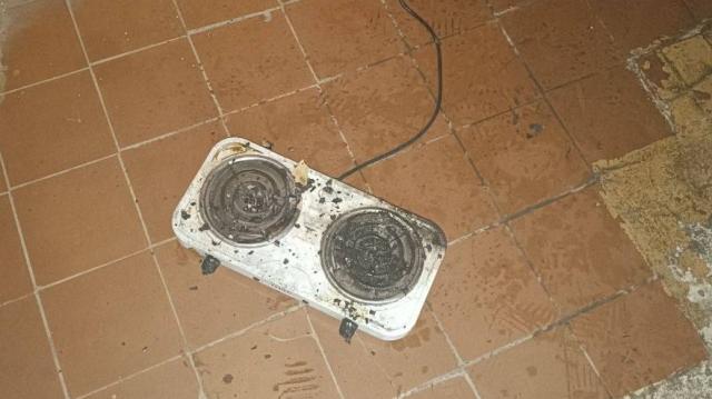 55-летняя уфимка пострадала при пожаре в пятиэтажке