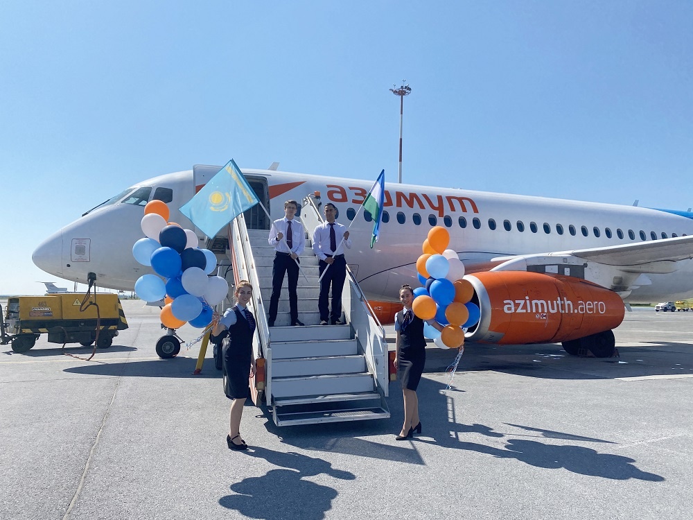 Из Уфы впервые отправился прямой рейс в Нур-Султан